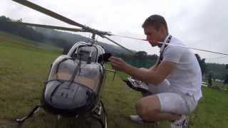 Huge Rc Jet Ranger Bell 429 Big Turbine Black Editione more at 3m Bladespan at ALK Flightday 2014 [upl. by Lenej]