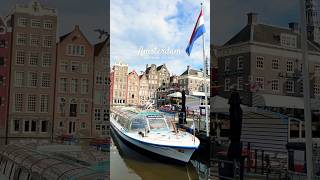 Walking Around Amsterdam🇳🇱 shorts travel netherlands [upl. by Latsirc]