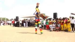 Gule Wamukulu entertaining Zanu PF supporters at a star rally in NORTON [upl. by Eytak]