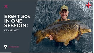 Carp Fishing Kingfisher Haul Eight 30s Live  Kev Hewitt [upl. by Otsugua]