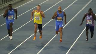 Marcell Jacobs Wins 100M in Turku [upl. by Rothstein]