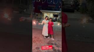 Cute sisters Diwali celebrations happy gaullasanga utsahanga 🫶🥳👌 [upl. by Yaakov]