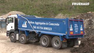 Welton Aggregates  Aluminium Plank Aggregate EightWheeler Testimonial  Fruehauf Rigids [upl. by Anela223]