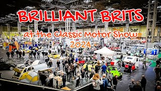 2024 NEC Classic Motor Show  Brilliant Brits and more [upl. by Popper]