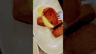 CRUNCHY PRAWN BALLS YUM 😋 food viral [upl. by Esemaj]