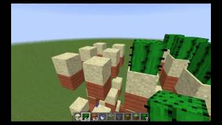 Minecraft Automated Cactus Farm 17 [upl. by Guenevere49]