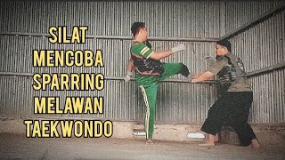 Sparring Silat VS Taekwondo Full Fight [upl. by Cami]