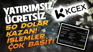 KCEX BORSASI 50 DOLAR  1675 TL  KAZANMAK  YATIRIMSIZ [upl. by Alakam]