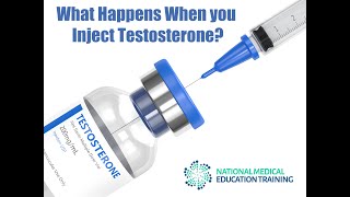 What happens when you inject testosterone trt testosterone testosteronereplacementtherapy [upl. by Dihgirb509]