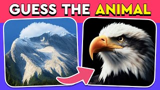 Guess the Hidden Animal by ILLUSION 🐶🐵🐈 Easy Medium Hard levels Quiz [upl. by Yraek915]