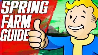 Fallout 76 Spring Farm Guide  Multiple Farming Locations [upl. by Reade888]