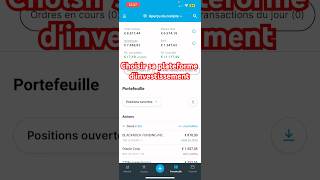 Un des avantages du courtier Degiro 👌🏻portefeuille investissement etf stockpicking finance [upl. by Notrab553]