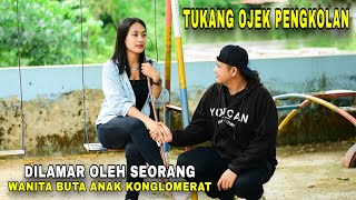 TUKANG OJEK HAMPIR PINGSAN SAAT TIBATIBA DI LAMAR OLEH WANITA BUTA YANG DIA TOLONG TERNYATA ADALAH [upl. by Anivlek69]