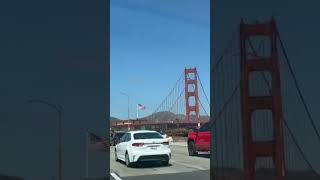 Goldengate bridge california bridge water view youtubeshorts [upl. by Mandal]