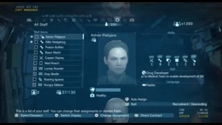 MGS5 How to get Drug Developer Phantom Pain [upl. by Fesoy]