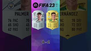 Palmer vs Enzo Fernandez 🔥 FIFA Evolution FIFA 2225 EAFC 25 [upl. by Haggar]