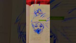 Kakashi hatake drawing in my style naruto kakashi anime shorts trending [upl. by Sylas]