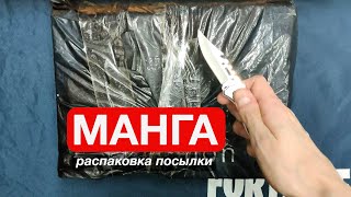 Что в посылке 📦 Распаковка манги 📚 [upl. by Thanos]