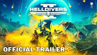 HELLDRIVER 2 Official Launch Trailer 2024  HD [upl. by Ailemap271]