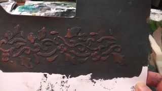 Micaceous Iron Oxide Stenciling [upl. by Sianna863]