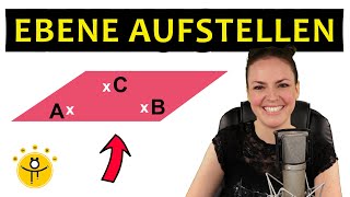 EBENE aufstellen durch 3 Punkte – Parameterform [upl. by Wildermuth]