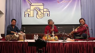 Raag PuriyadhanashreeBILAMBIT TEENTAALWITHmaestro Navaraj GurungampSantosh Bhakta Shrestha jyu [upl. by Nosrak621]