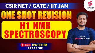 CSIR NET Dec 2023  GATE 2024  IIT JAM  One Shot Revision  H1 NMR Spectroscopy  Arfaz Sir [upl. by Waki]