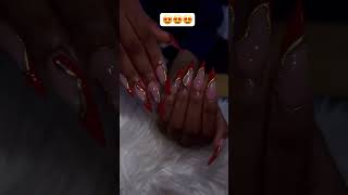 Stiletto nails inspo💅💅nails nailart acrylicnaildesigns explore viral [upl. by Anilat]