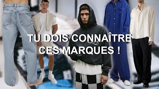 7 MARQUES DE VÊTEMENTS HOMME À CONNAÎTRE ABSOLUMENT [upl. by Airuam]