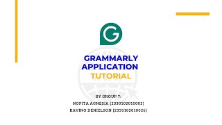 Tutorial How To Use Grammarly Application [upl. by Enirol]