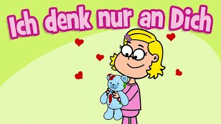 ♪ ♪ Kinderlied Gefühle  Ich denk immer nur an Dich  Hurra Kinderlieder [upl. by Merriam82]