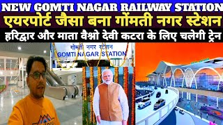 Gomti Nagar Railway Station Redevelopment  gomti nagar railway station inauguration by pm modi [upl. by Husein967]