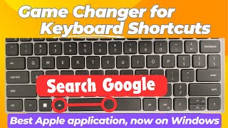 Keyboard Shortcut to open Chrome amp Search Google [upl. by Cresa]