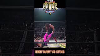 WCW Halloween Havoc 1998  Bret The Hitman Hart Vs Sting WCW United States Championship shorts [upl. by Lezti641]