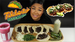 STREET TACOS MUKBANG [upl. by Meensat]