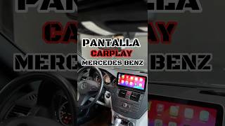 Pantalla Android Mercedes Benz  Carplay y Android Auto inalámbricos automobile carplay PlugampPlay [upl. by Cozmo]