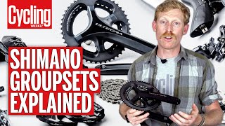 Shimano Groupsets  All You Need To Know  Cycling Weekly [upl. by Dlaner]