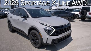 New Wolf Gray 2025 Kia Sportage XLine AWD at Parkside Kia in Knoxville [upl. by Eedia]