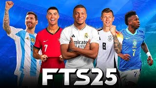 First Touch Soccer 2025 FTS 25 Mod Apk Gameplay and Installation [upl. by Sivatco]