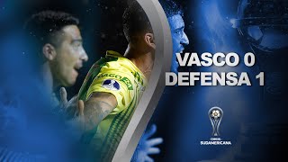 Melhores momentos  Vasco 0 x 1 Defensa y Justicia  Oitavas de final  SulAmericana 2020 [upl. by Wieren]