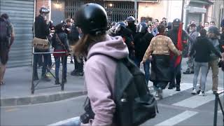 GILETS JAUNES PRIS AU PIEGE ENTRE 2 RUES TOULOUSE ACTE 15 LE 23 02 19 [upl. by Adiarf]