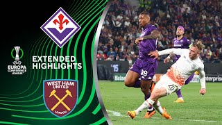 Fiorentina vs West Ham Extended Highlights  UECL Final  CBS Sports Golazo [upl. by Ettedualc]