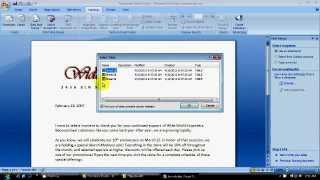 How to Do a Mail Merge in Microsoft Word 2007  Creating a Mail Merge Document in MS Word [upl. by Laira]