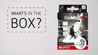 MusicSafe Pro Earplugs Unboxing Whats In The Box  Alpine Hearing Protection Malaysia [upl. by Hyacinthie687]