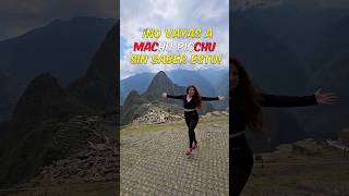 🚨NO Vayas a Machu Picchu Sin Ver Este Video 2024🚨shorts machupicchu peru [upl. by Gerson862]