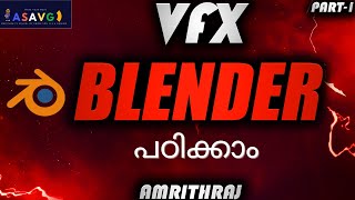 BLENDER VFX MALAYALAM TUTORIAL BEGINNER LEVELBASIC PARTICLES [upl. by Shulamith]