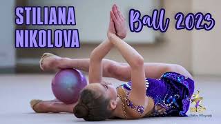 Stiliana Nikolova Ball 2023  Arabian Nights  Music for RG rhythmic gymnastics 38 [upl. by Gena]