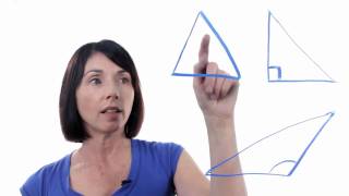 How to Classify Triangles  Acute Obtuse Right [upl. by Eremihc]