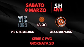 Basket VIS Spilimbergo  3S Cordenons [upl. by Voltmer]