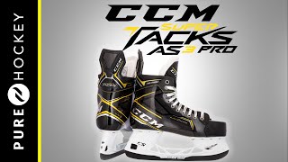 CCM Super Tacks AS3 Pro Hockey Skates  Product Review [upl. by Atillertse854]